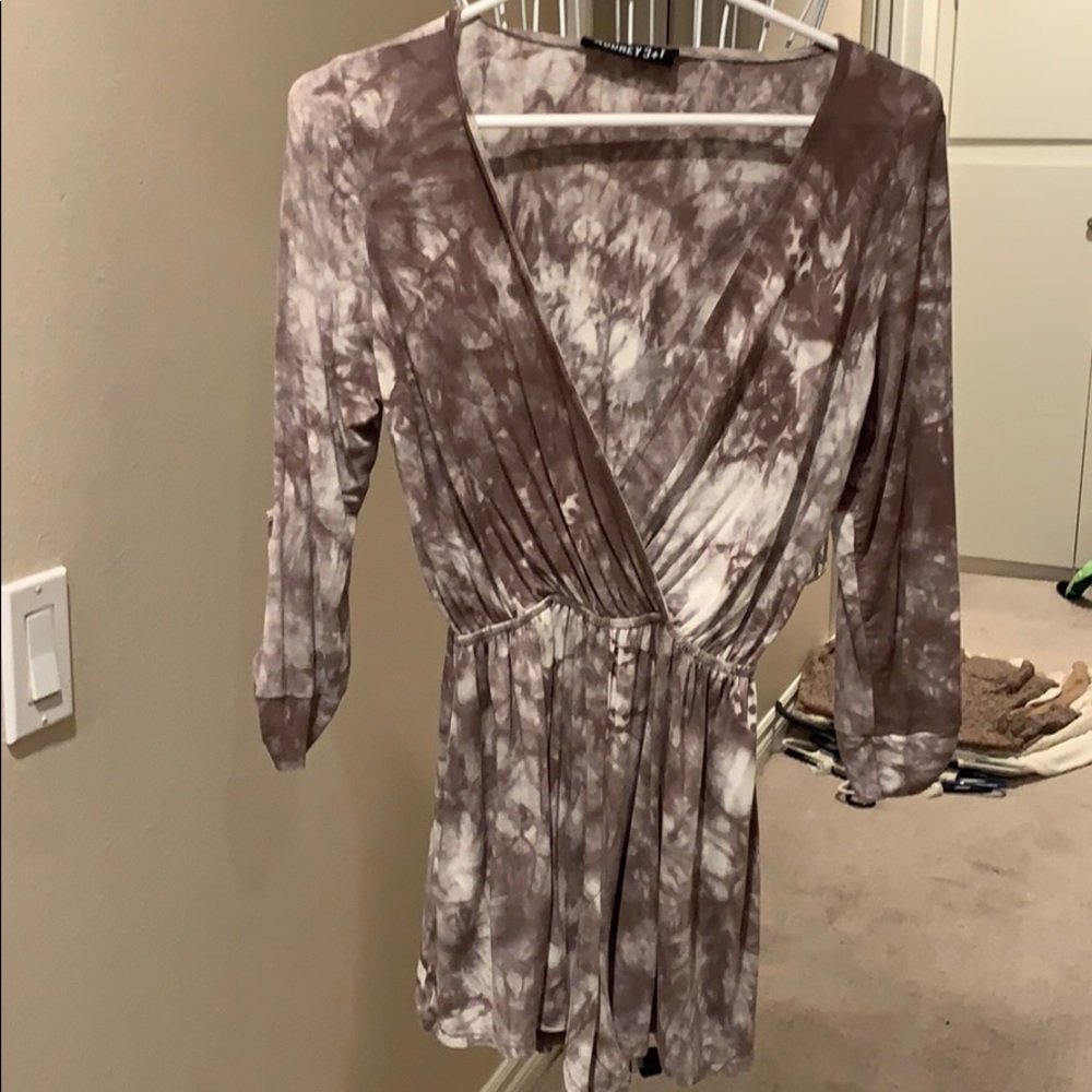 Tie dye romper